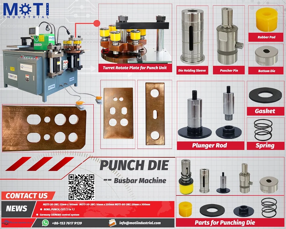 Punch Dies from Busbar Machine Manufacturers 2023-01-05-020305