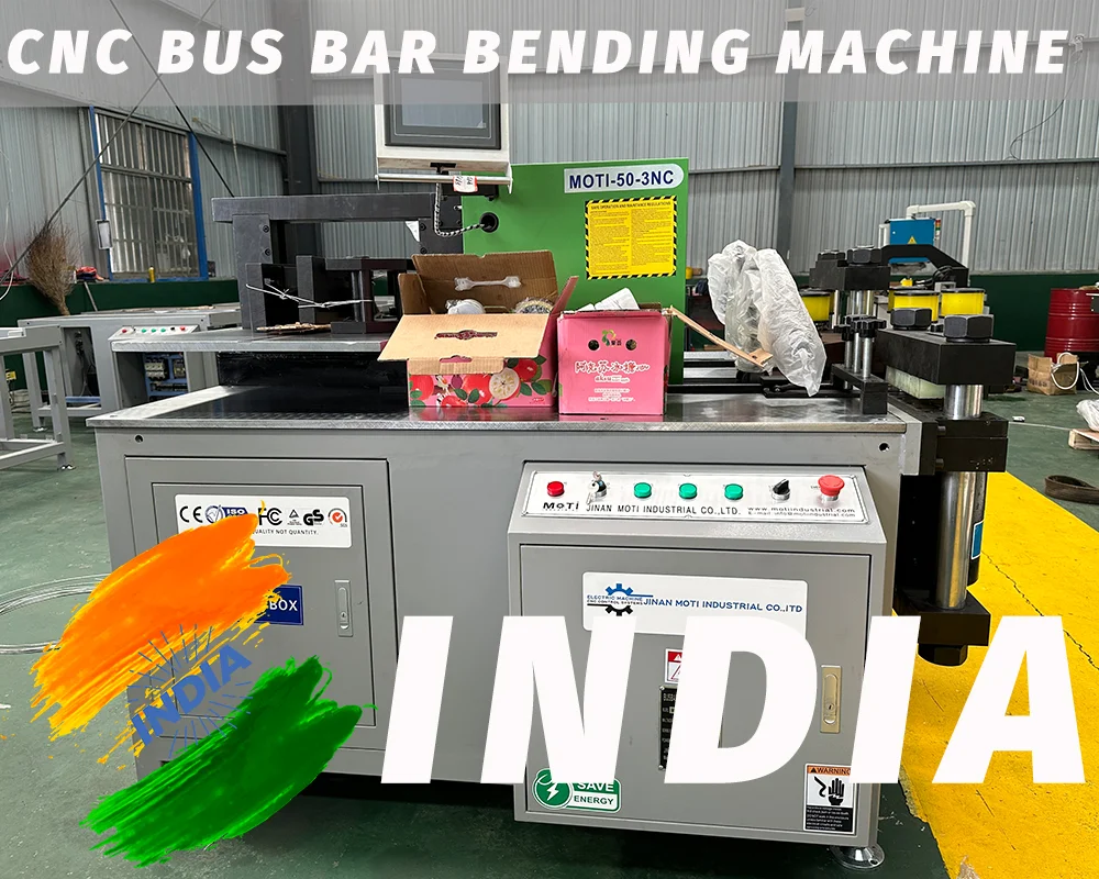 CNC Busbar Bending Machine MOTI-50-3NC to INDIA