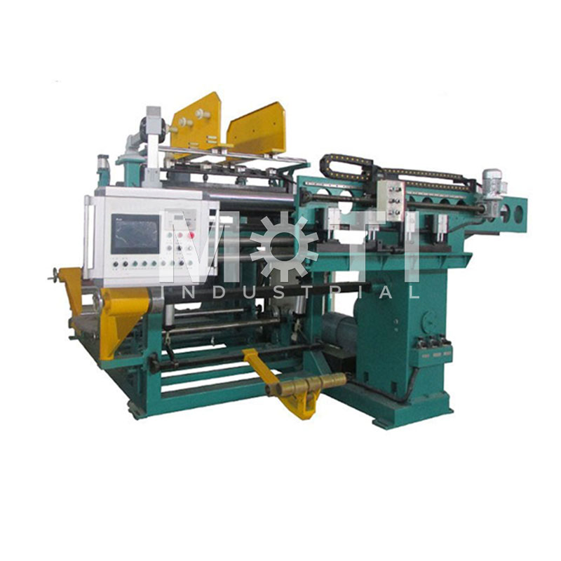 Máquina de enrolamento de folha