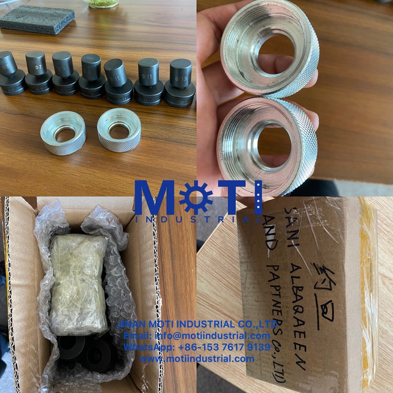 Punch Dies of MOTI Portable Busbar Machine