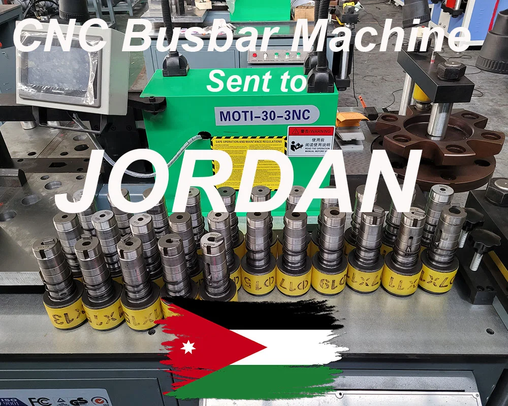 máquina de barramento enviada para a Jordânia