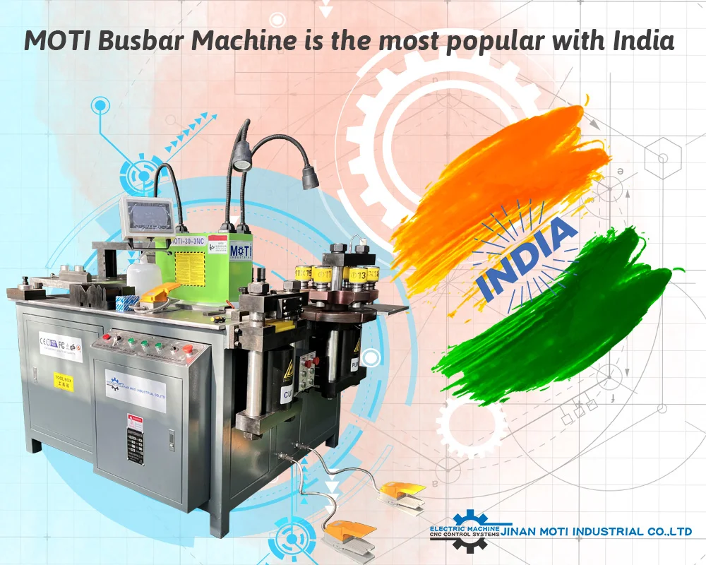Why is MOTI Busbar Machine popular in Indian clients?