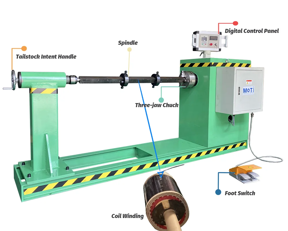 LV Coil Winding Machine for Distribution Transformer.webp