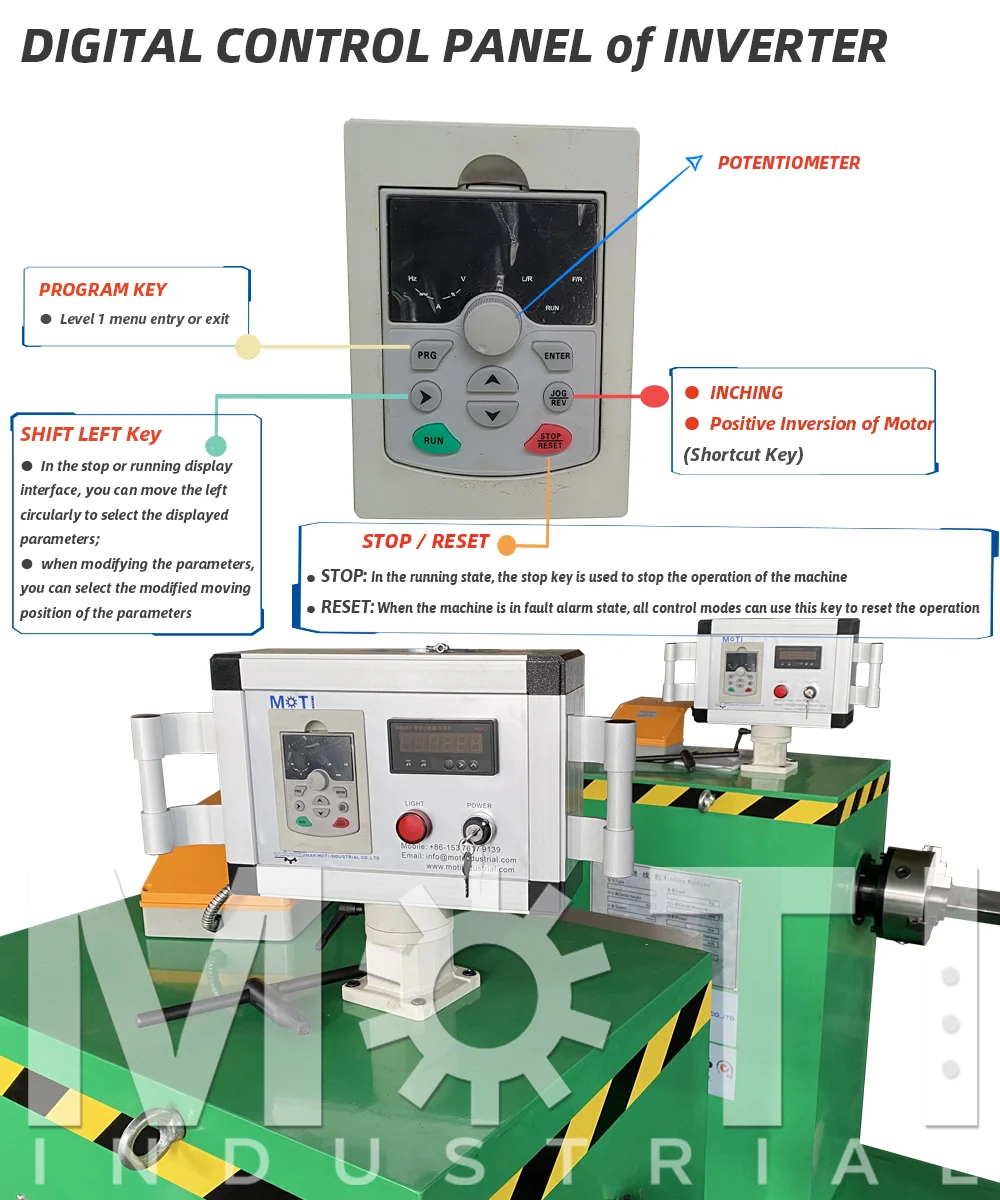 Máquina de enrolamento de bobina de distribuição de transformador horizontal MOTI-2T 2023-06-18