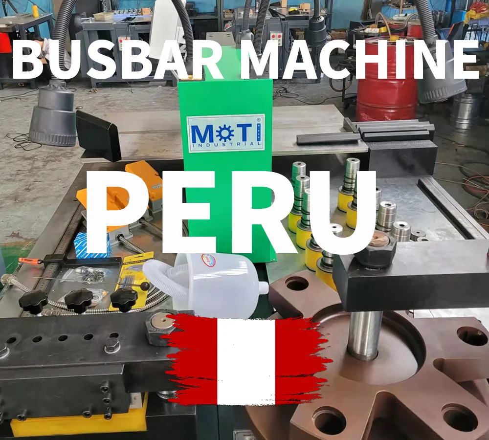 Busbar Cutting Punching and Bending Machine MOTI-80-3NC