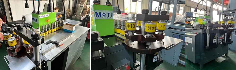 La máquina dobladora de barras colectoras de cobre MOTI 3 en 1 se envía a Zambia