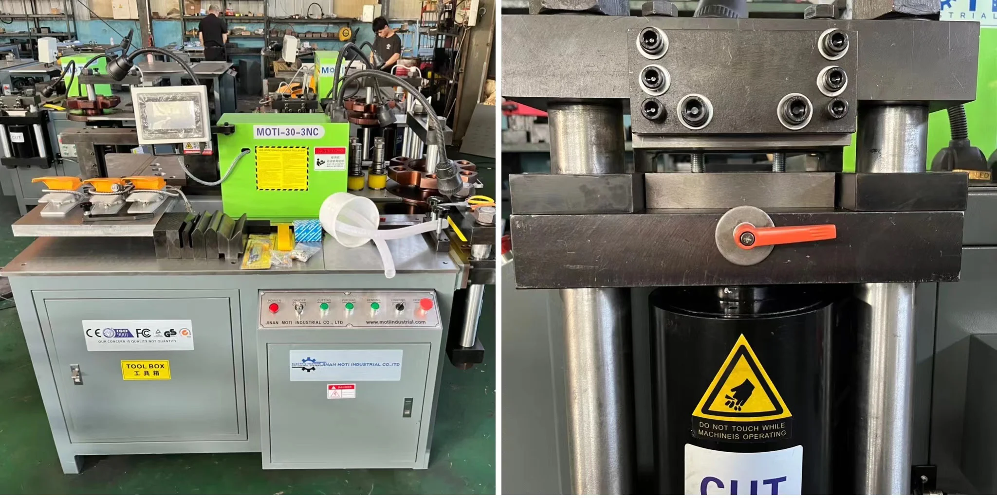 3 in 1 Busbar Machine for Vietnam Customers 2022-07-19