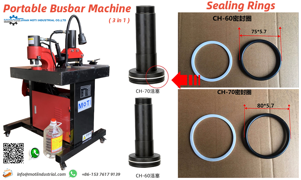 Sealing Rings of Portable Busbar Processing Machine 