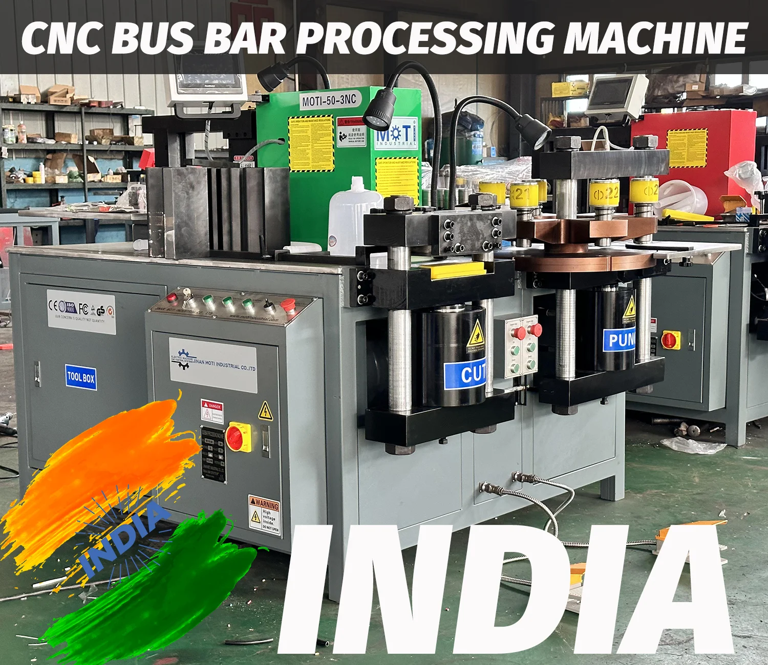 MOTI busbar machine manufacturers to INDIA