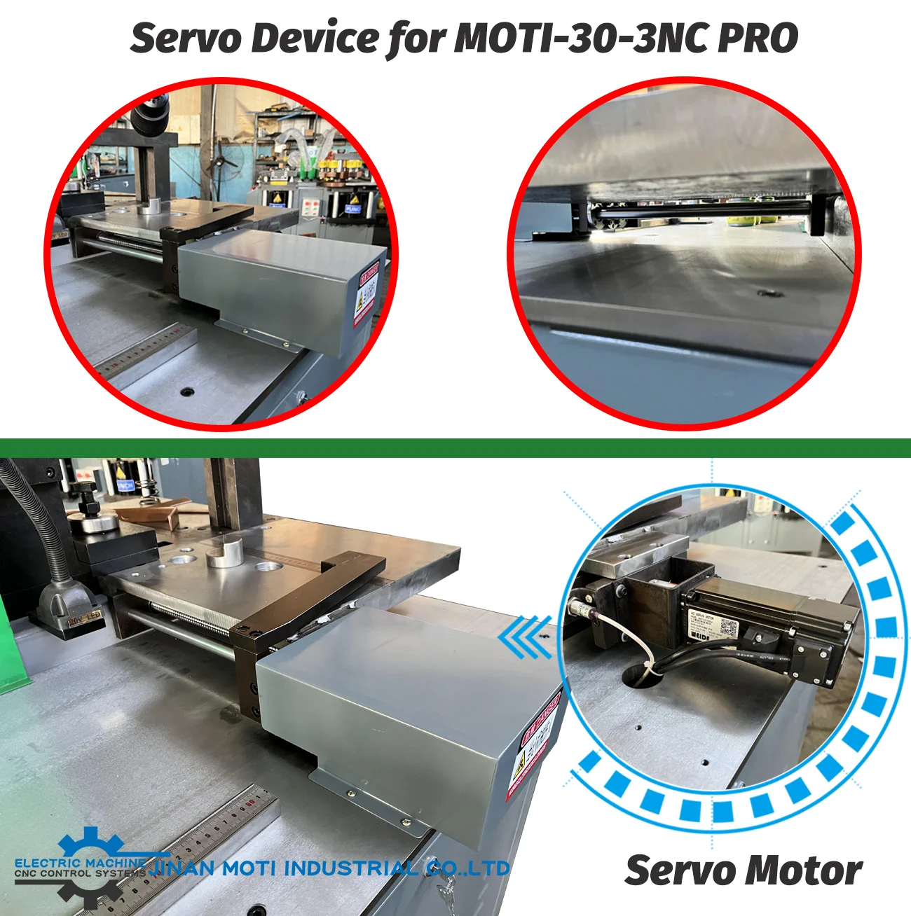 Servo Device for MOTI-30-3NC PRO Busbar Processing Machine 2023-01-05.webp