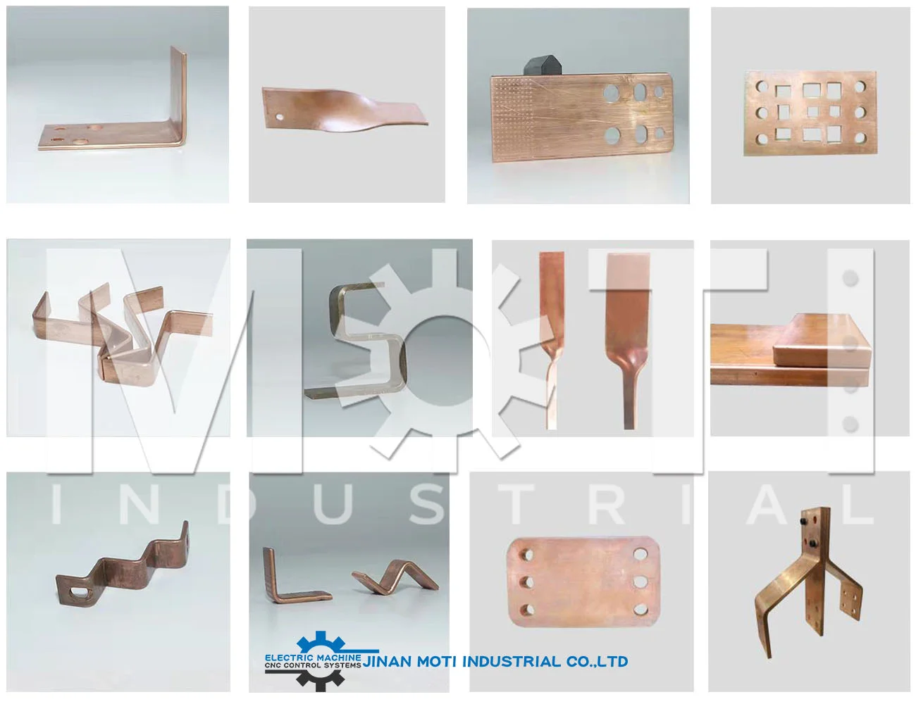 Copper Busbar Samples from Sero Busbar Machine MOTI-30-3NC PRO 2023-01-08