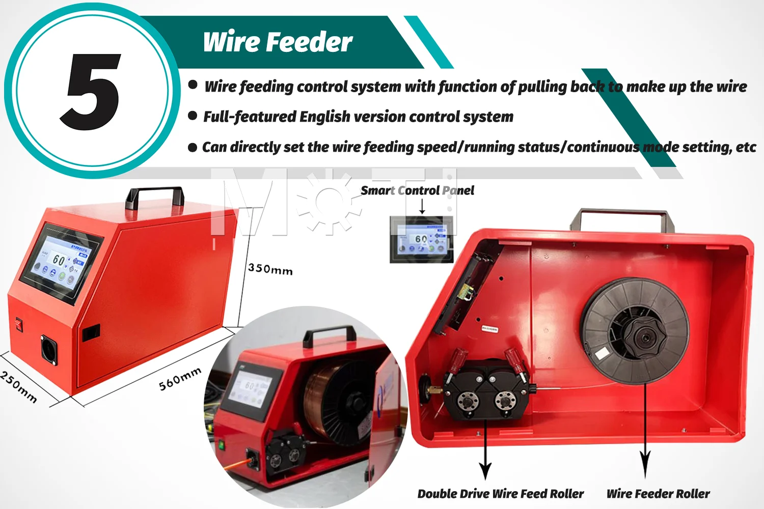 Wire Feeder for Laser Welding Cleaning Cutting Machine 3 in 1