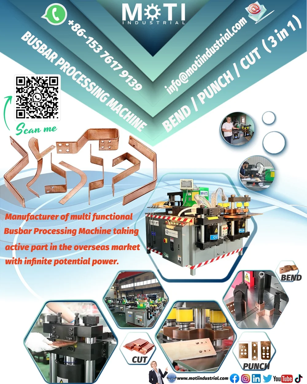 MOTI Busbar Processing Machine Manufacturers 2023-09-01