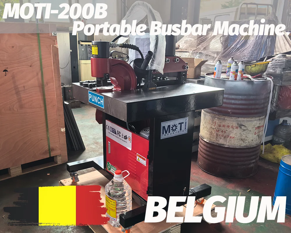 Portable Busbar Machine MOTI-200B Belgium