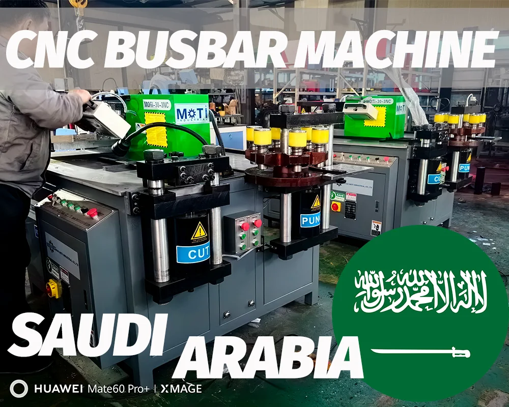 Copper Busbar Machine MOTI-30-3NC