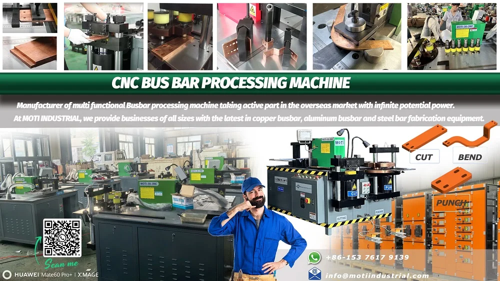 CNC Busbar Bending Machine MOTI-30-3NC 2023-11-16