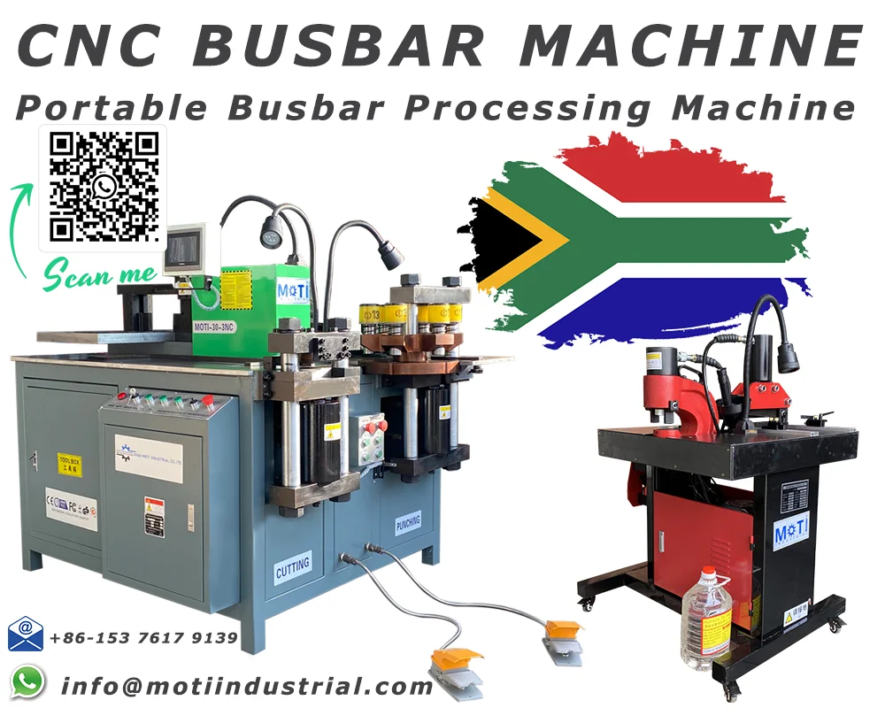 Copper Busbar Machine MOTI-30-3NC