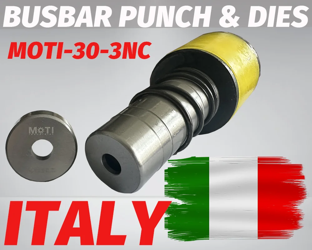 Busbar Punch and Dies MOTI-30-3NC to Italy 