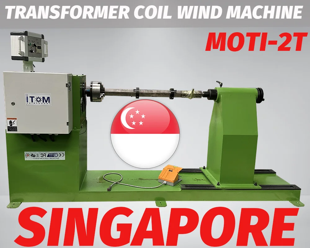 HV horizontal winding machines for power transformers 