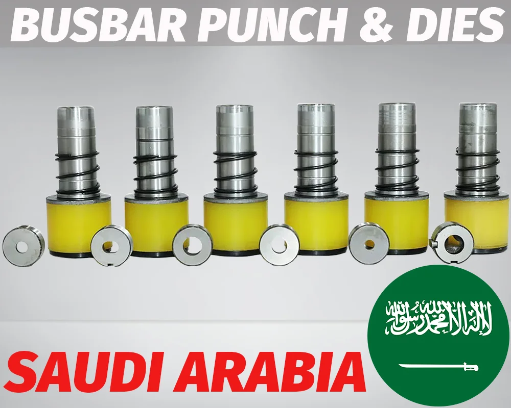 CNC Copper Busbar Punch and Dies MOTI-30-3NC to Saudi Arabia