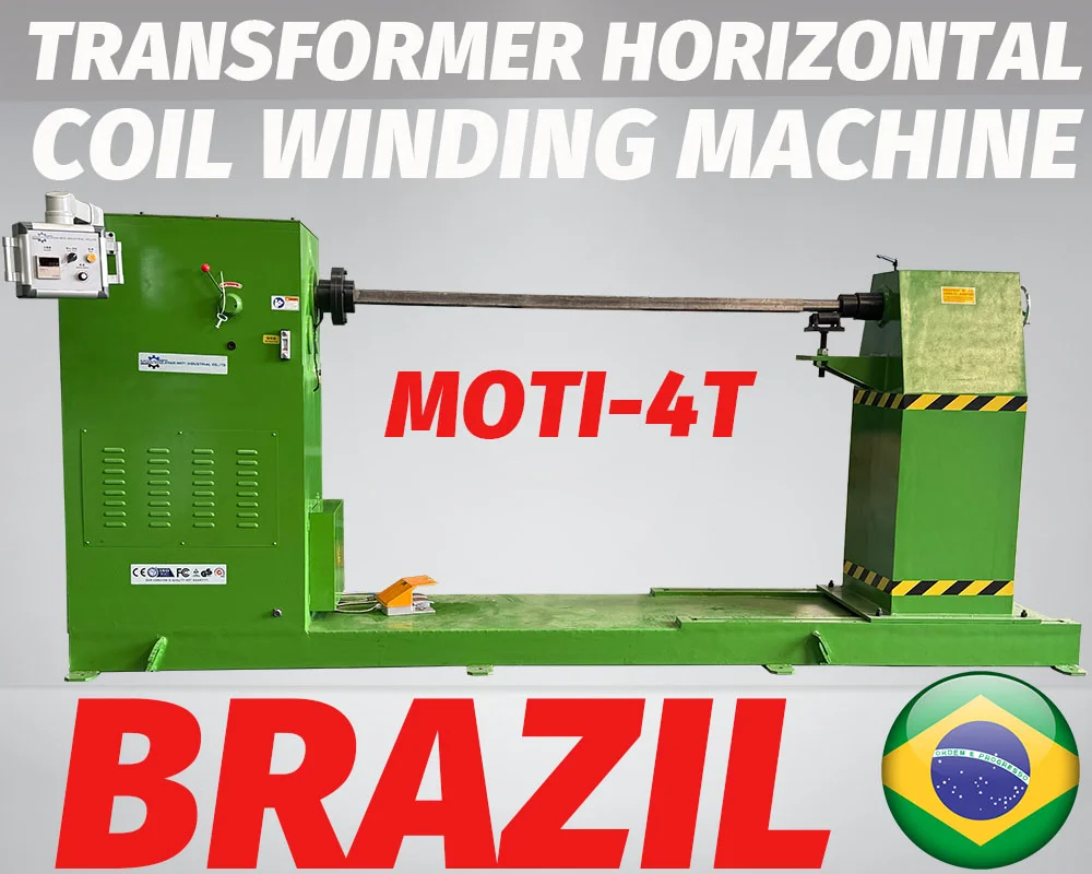 Heavy Duty Transformer Horizontal Coil Winding Machine