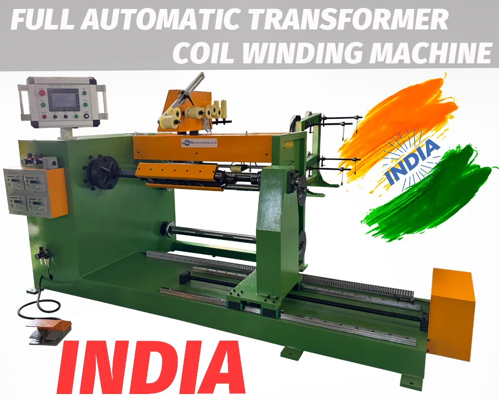 Full-Automatic CNC Transformer Coil Winding Machine MOTI-2T 