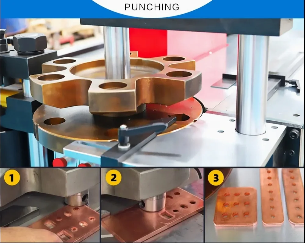 12x160mm CNC 3 in 1 Busbar Machine MOTI-30-3NC in Brazil_20260112.webp