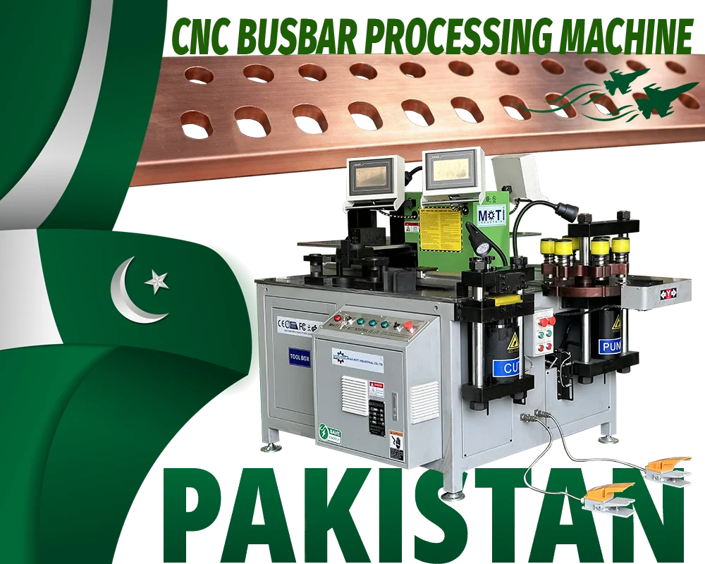 MOTI-30-3NC PRO CNC Busbar Processing Machine Successfully S