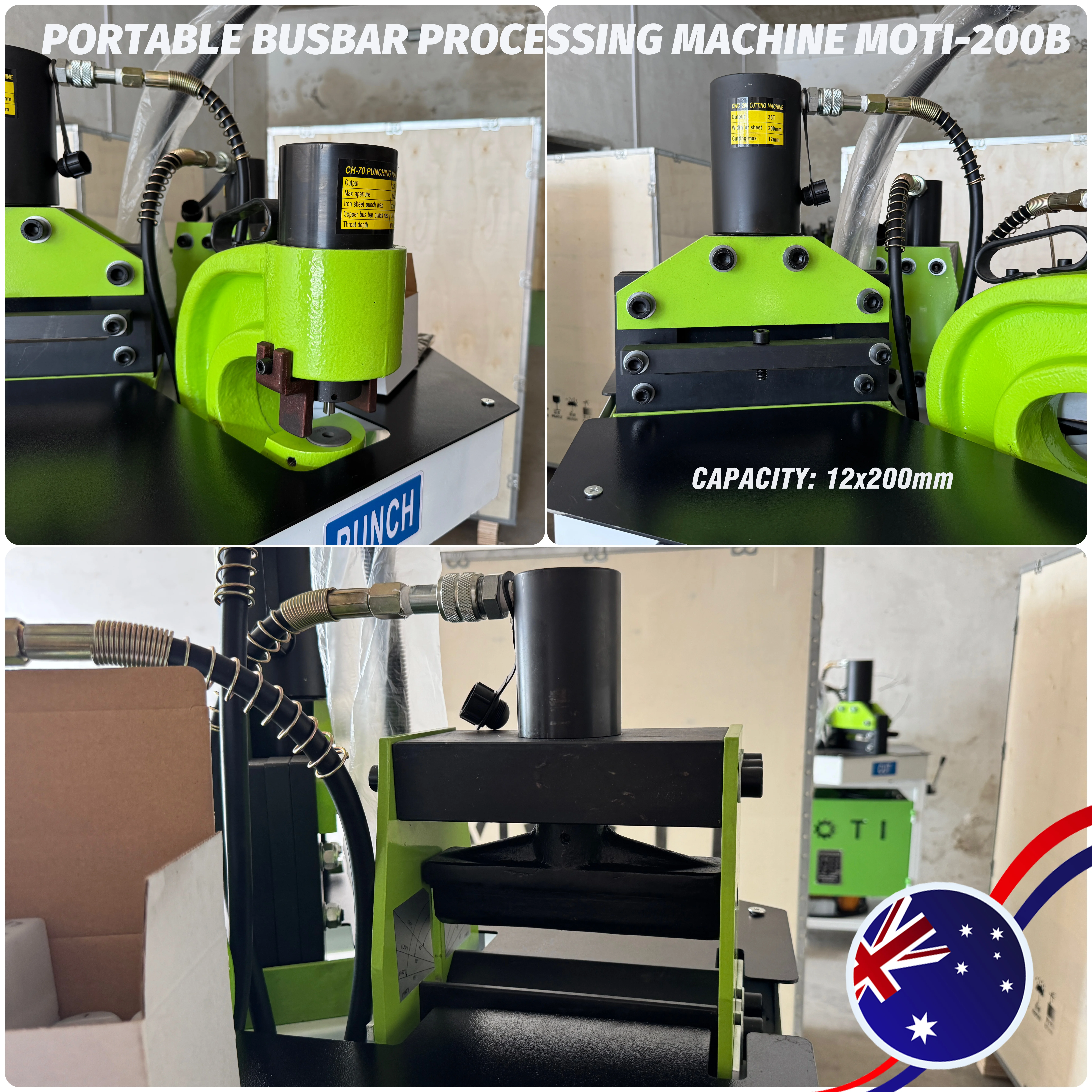Portable 3 in 1 busbar machine MOTI-200B Australia 20260722.webp