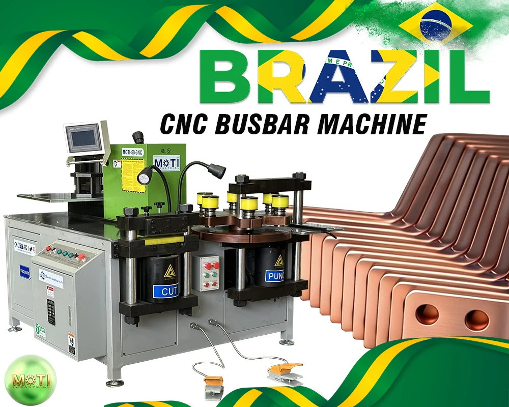 16x260mm CNC Busbar Processing Machine