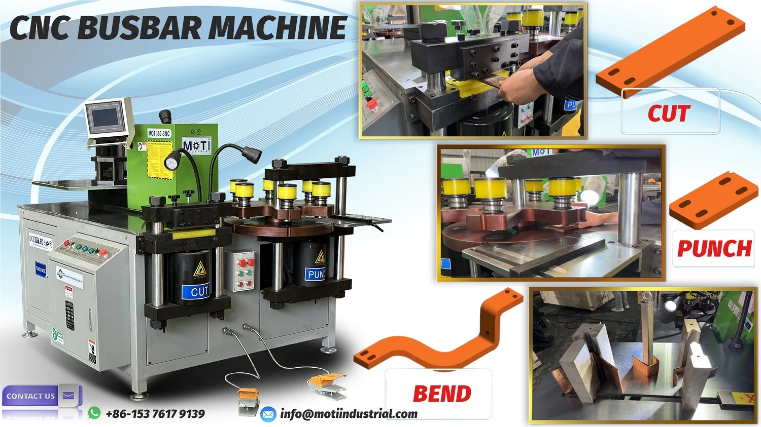 CNC Busbar Cutting Punching Bending Machine MOTI-50-3NC In Spain 20260826.webp CNC Busbar Cutting Punching Bending Machine MOTI-50-3NC In Spain 20260826.webp