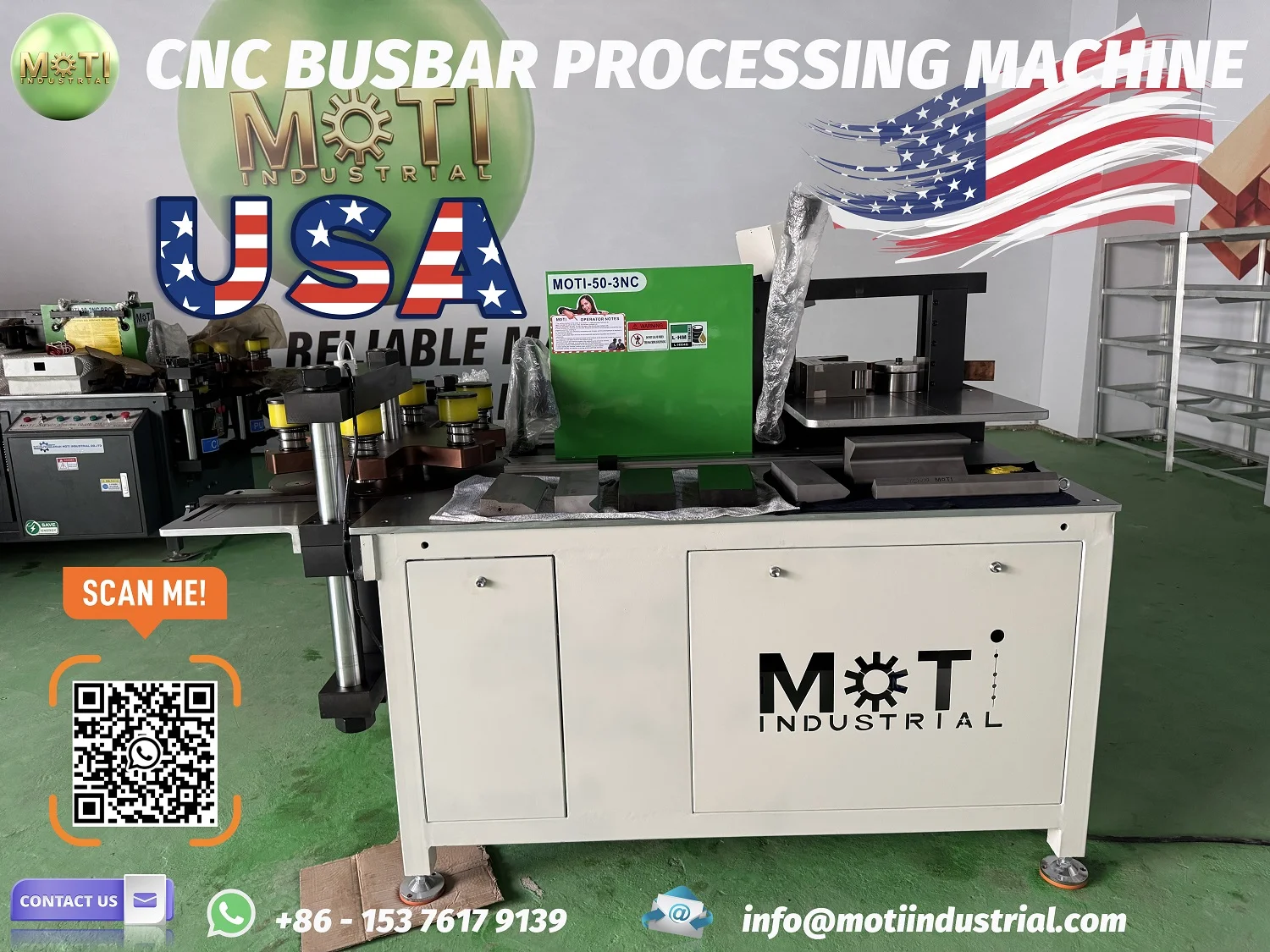 CNC Busbar Bending Machine MOTI-50-3NC In United State America 20260930.webp