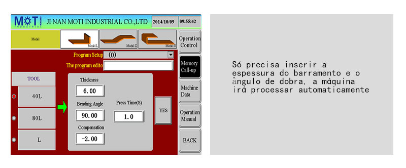 Máquina de dobra de barramento servo econômica(图4)