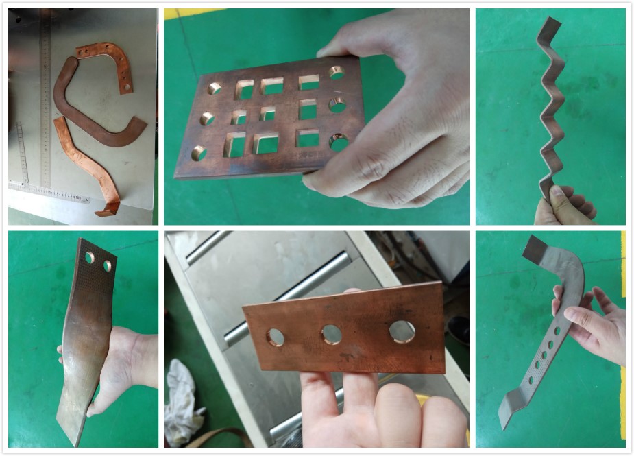 Cómo perforar barras colectoras de cobre con la máquina para barras colectoras(图5)