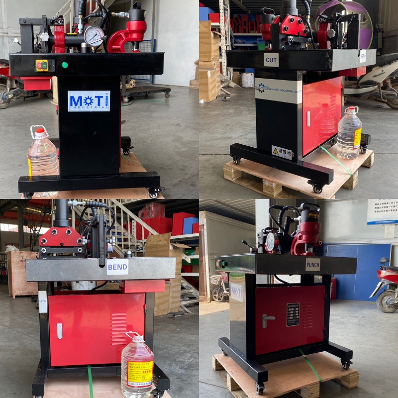 Shipped MOTI-150A Portable Busbar Machine to Pakistan(图2)