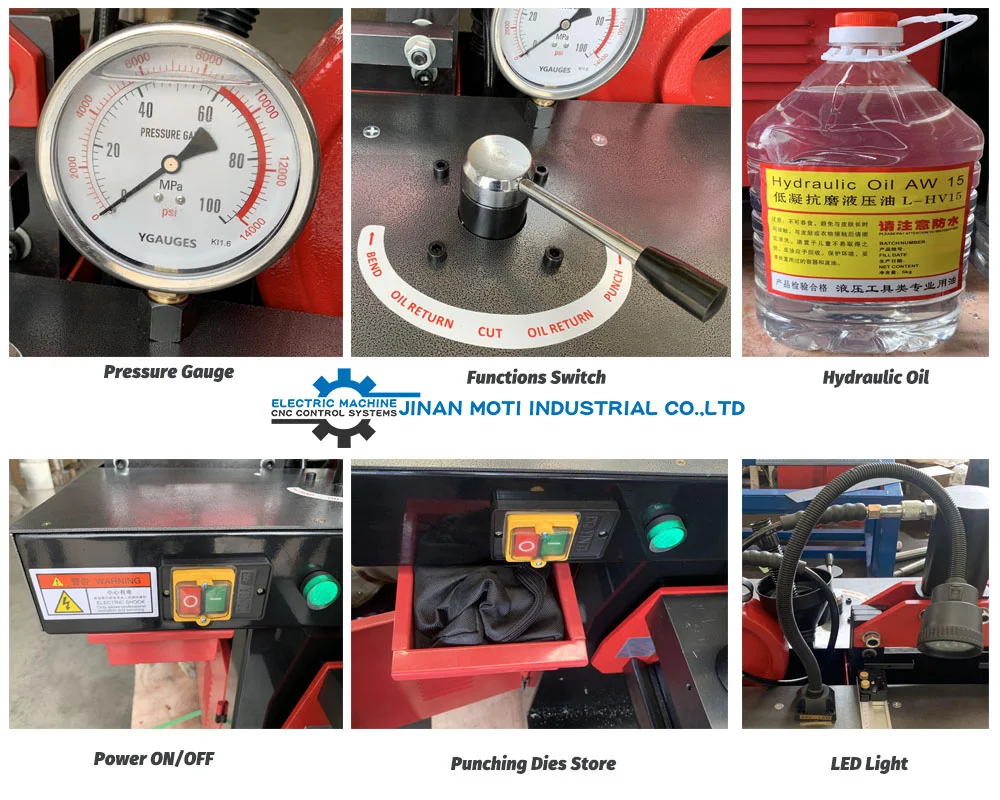 Accessories of Portable Busbar Machine